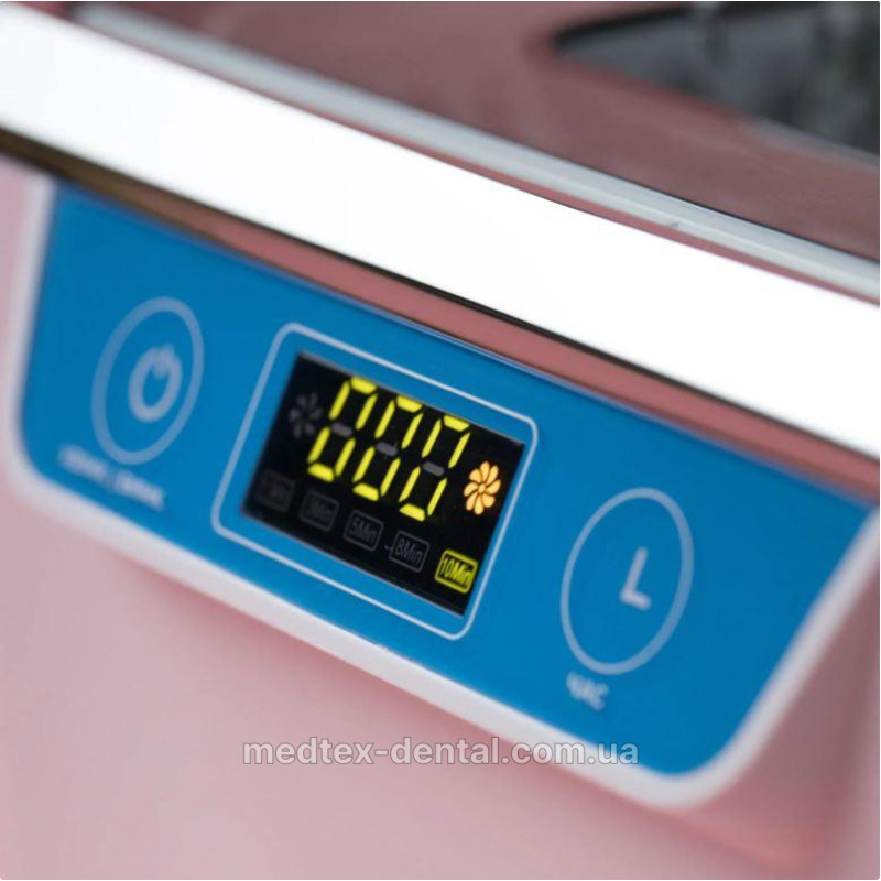 Ультразвуковая мойка Microstop MU-SMART объемом 0.8 литра для очистки мелкого инструментария в медицине
