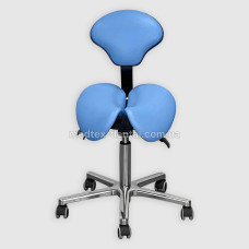 Стілець — сідло для лікаря стоматолога SADDLE зі спинкою