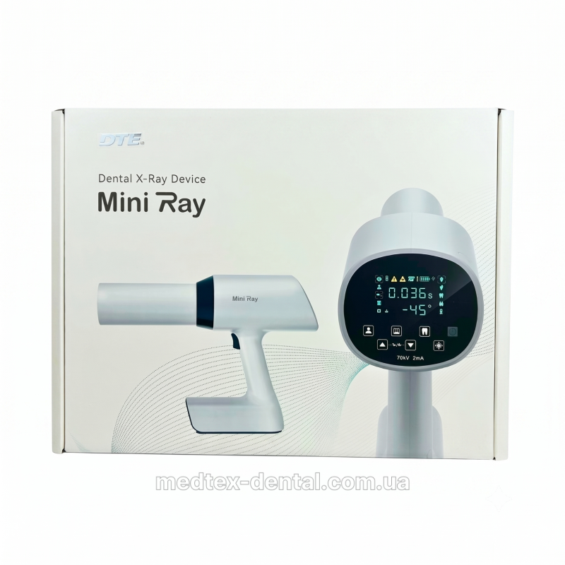 Комплект - портативний дентальний рентген Mini Ray + візіограф i-Sensor, розмір 2