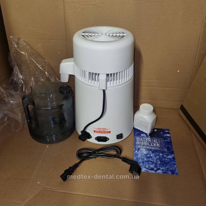 Аквадистилятор BST-007 750Вт. Water Distiller, аквадистилятор води для стоматології, Дистилятор стоматологічни