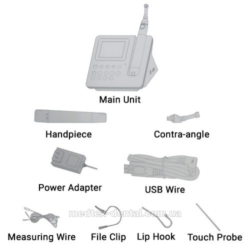 Ендомотор Woodpecker Endo Radar з апекс локатором Woodpecker Україна